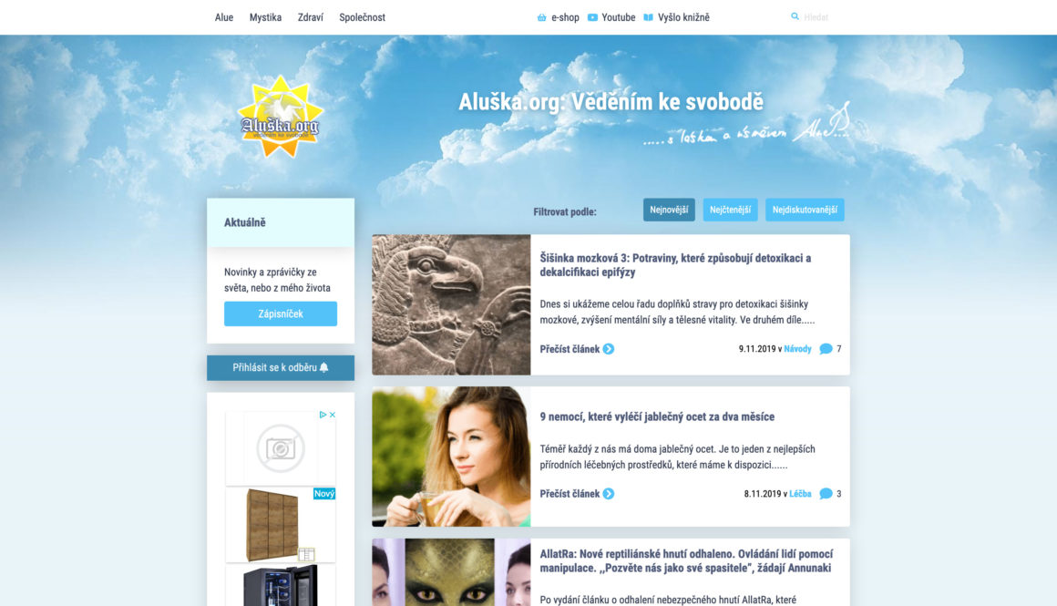 Aluska.org – osobní blog