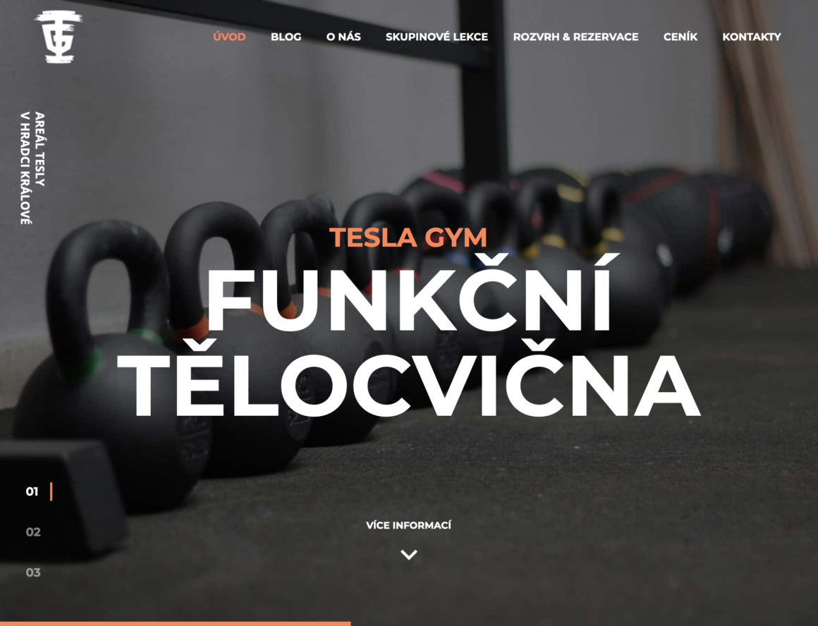 TESLA Gym – fitness centrum