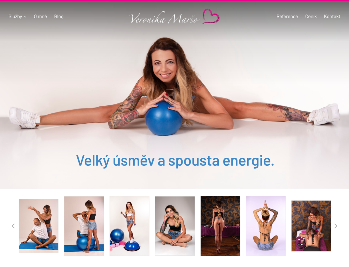 Veronika Maršo – masáže a cvičení