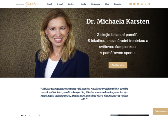 Michaela Karsten – profesní web