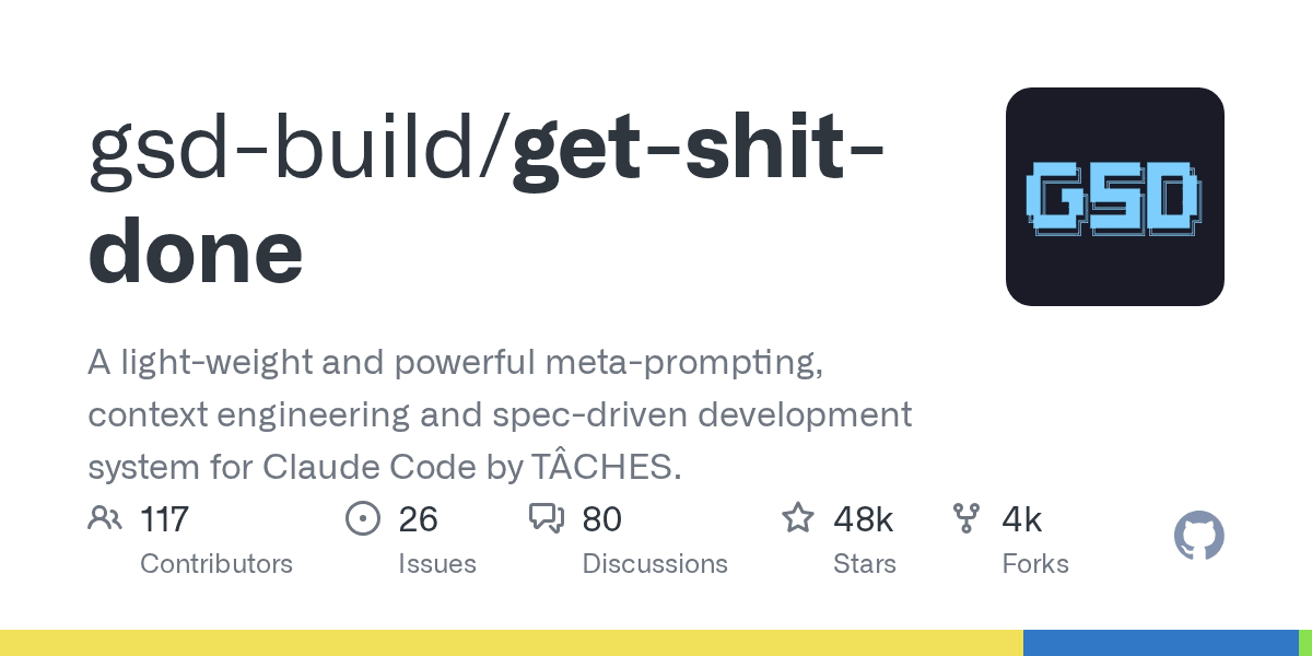 GSD 2 GitHub repozitář